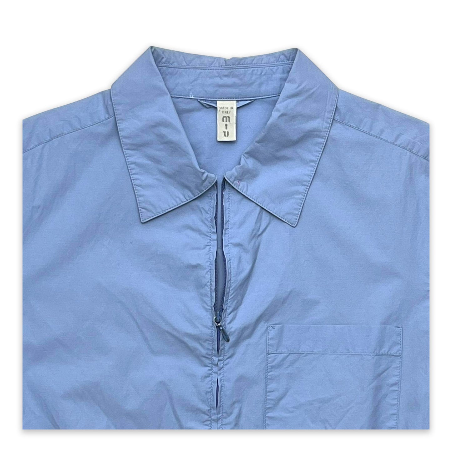 MIU MIU 00s ZIP SHIRT