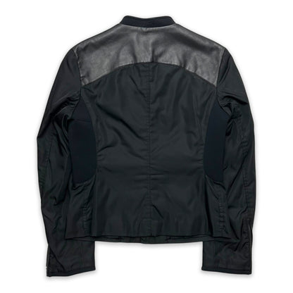 PRADA FW99 NYLON LEATHER NEOPRENE PANEL JACKET
