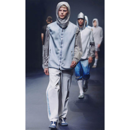 PRADA SPORT SS00 METALLIC MESH JACKET