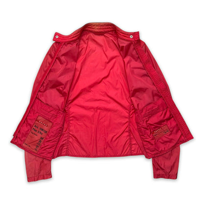 PRADA SPORT SS00 MOTO ELBOW JACKET