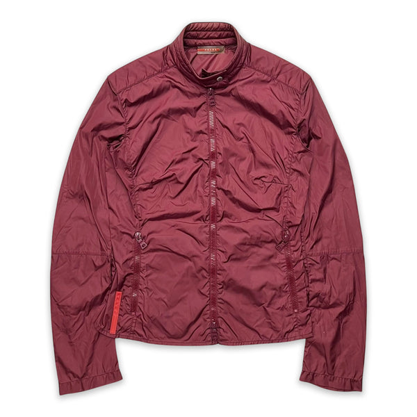 PRADA SPORT SS00 NYLON MOTO JACKET