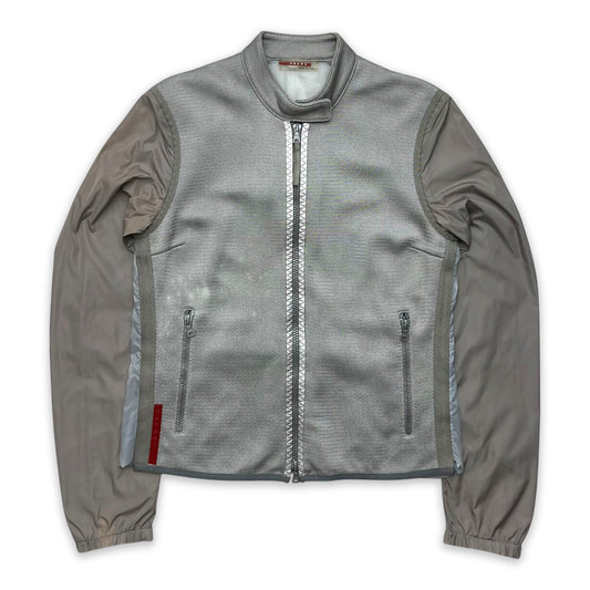 PRADA SPORT SS00 METALLIC MESH JACKET