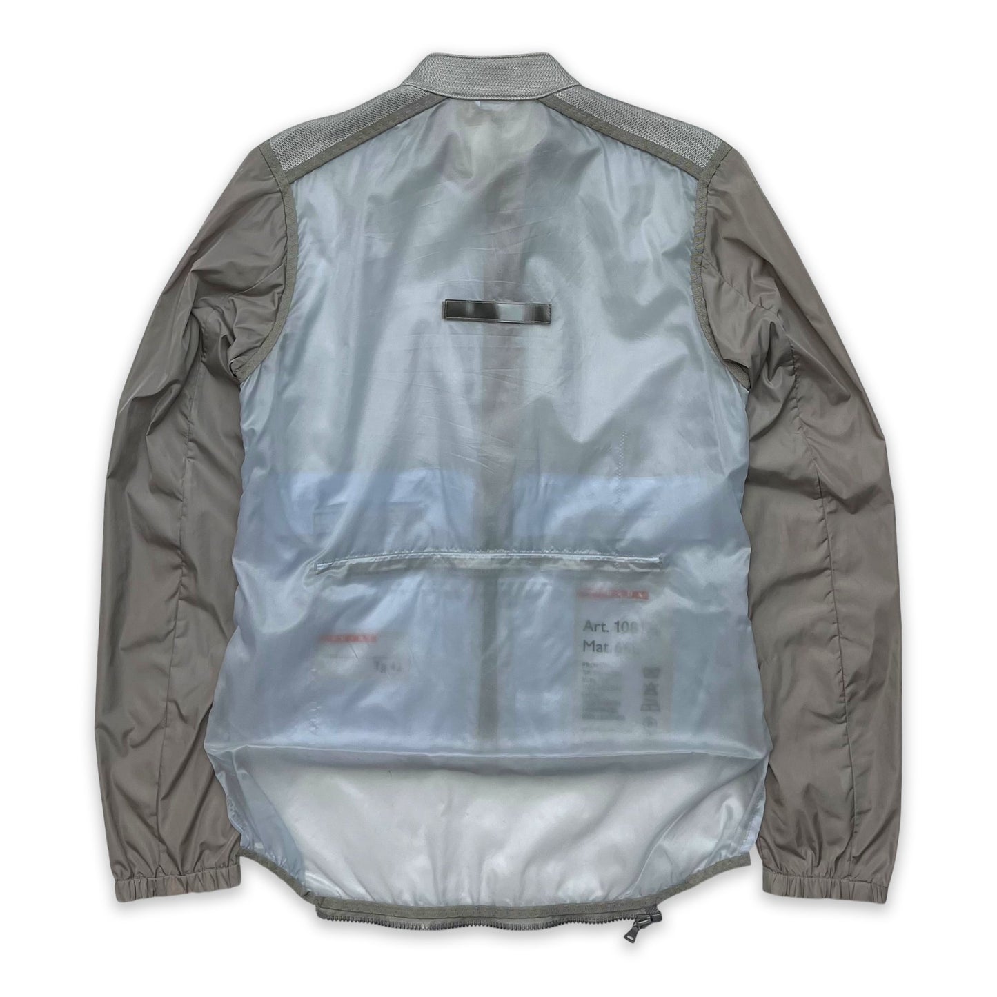 PRADA SPORT SS00 METALLIC MESH JACKET