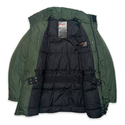 PRADA SPORT FW01 PADDED JACKET W/ DETACHABLE HOOD