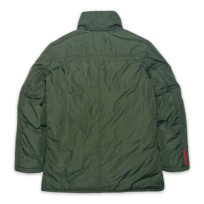 PRADA SPORT FW01 PADDED JACKET W/ DETACHABLE HOOD