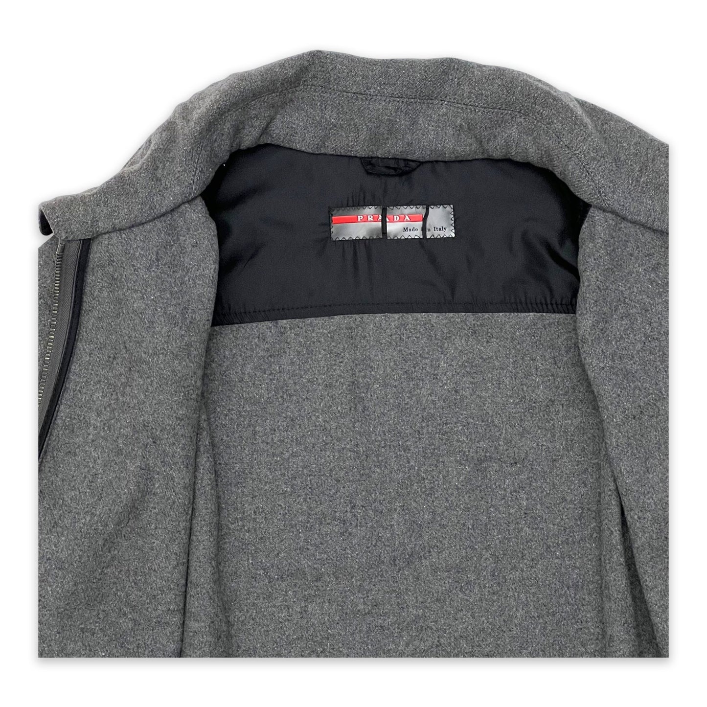 PRADA SPORT TECHNICAL WOOL JACKET