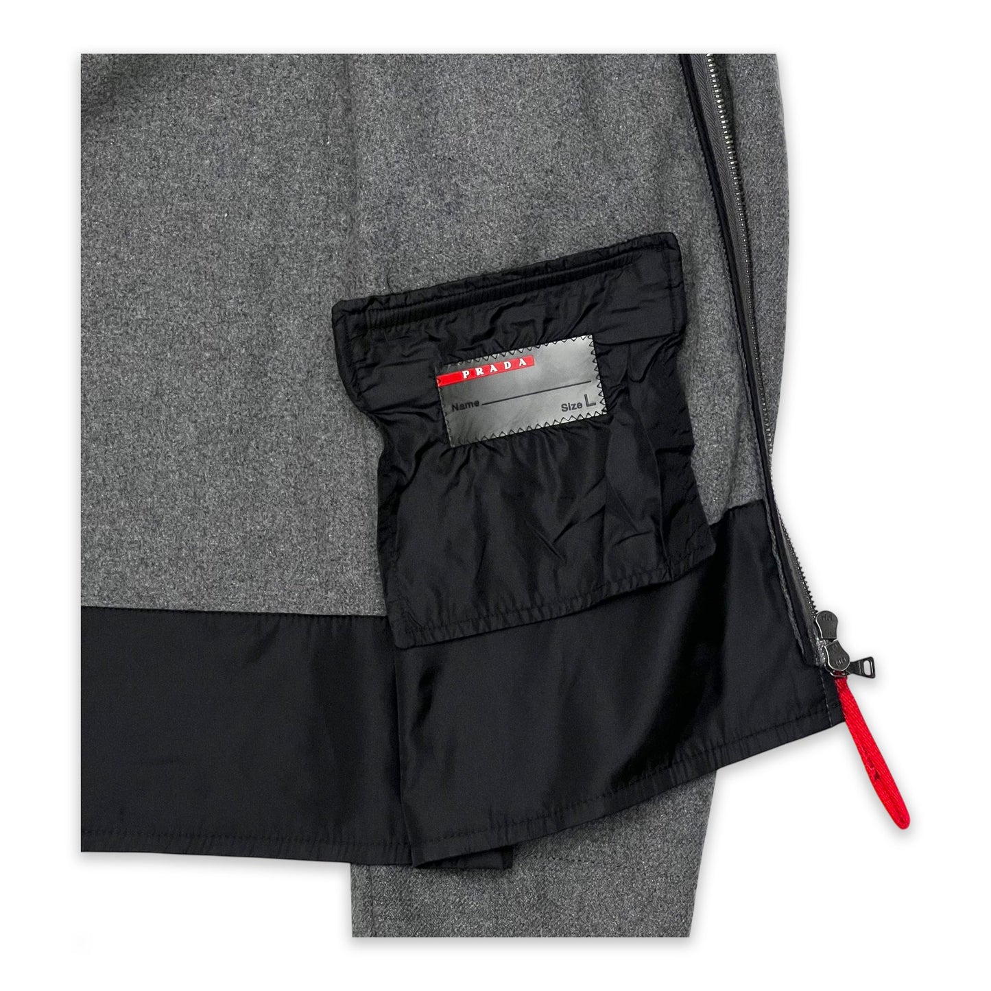 PRADA SPORT TECHNICAL WOOL JACKET