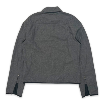 PRADA SPORT TECHNICAL WOOL JACKET