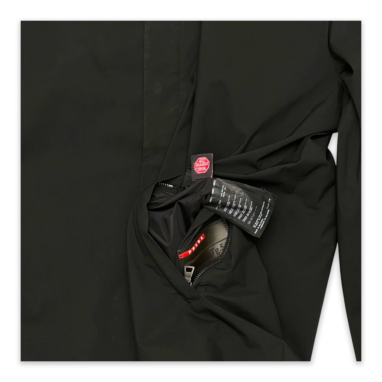 PRADA SPORT REVERSIBLE LONG JACKET