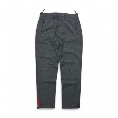 PRADA SPORT WOOL PANTS