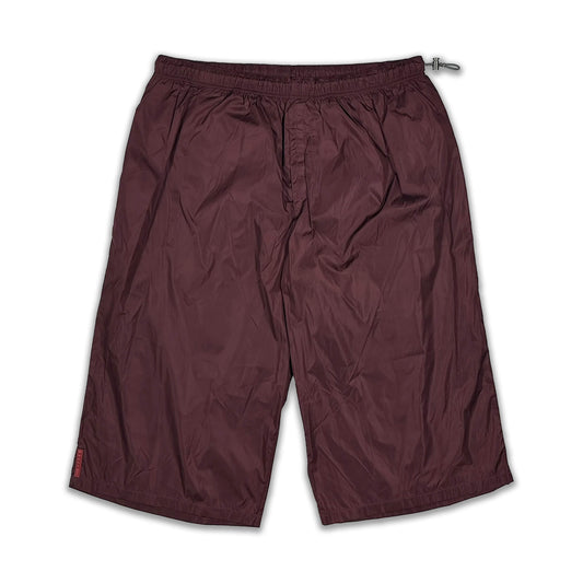 PRADA SPORT SS00 LONG NYLON SHORTS