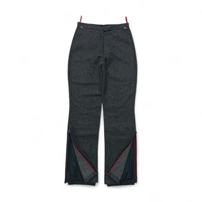 PRADA SPORT FW99 WOOL PANTS WITH SKI LINING