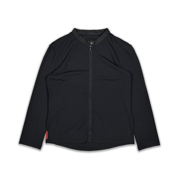 PRADA SPORT STRETCH ZIP TOP