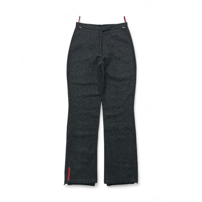 PRADA SPORT FW99 WOOL PANTS WITH SKI LINING