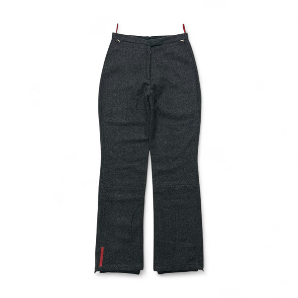 PRADA SPORT FW99 WOOL PANTS WITH SKI LINING
