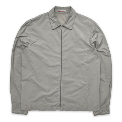 PRADA SPORT SS99 COLLARED ZIP OVERSHIRT