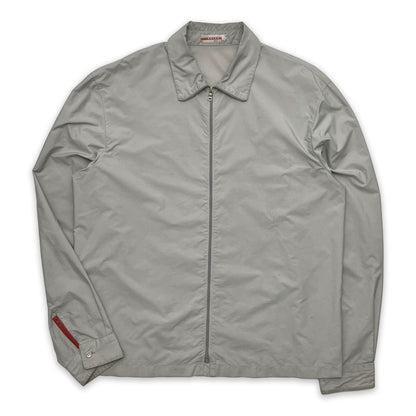 PRADA SPORT SS99 COLLARED ZIP OVERSHIRT