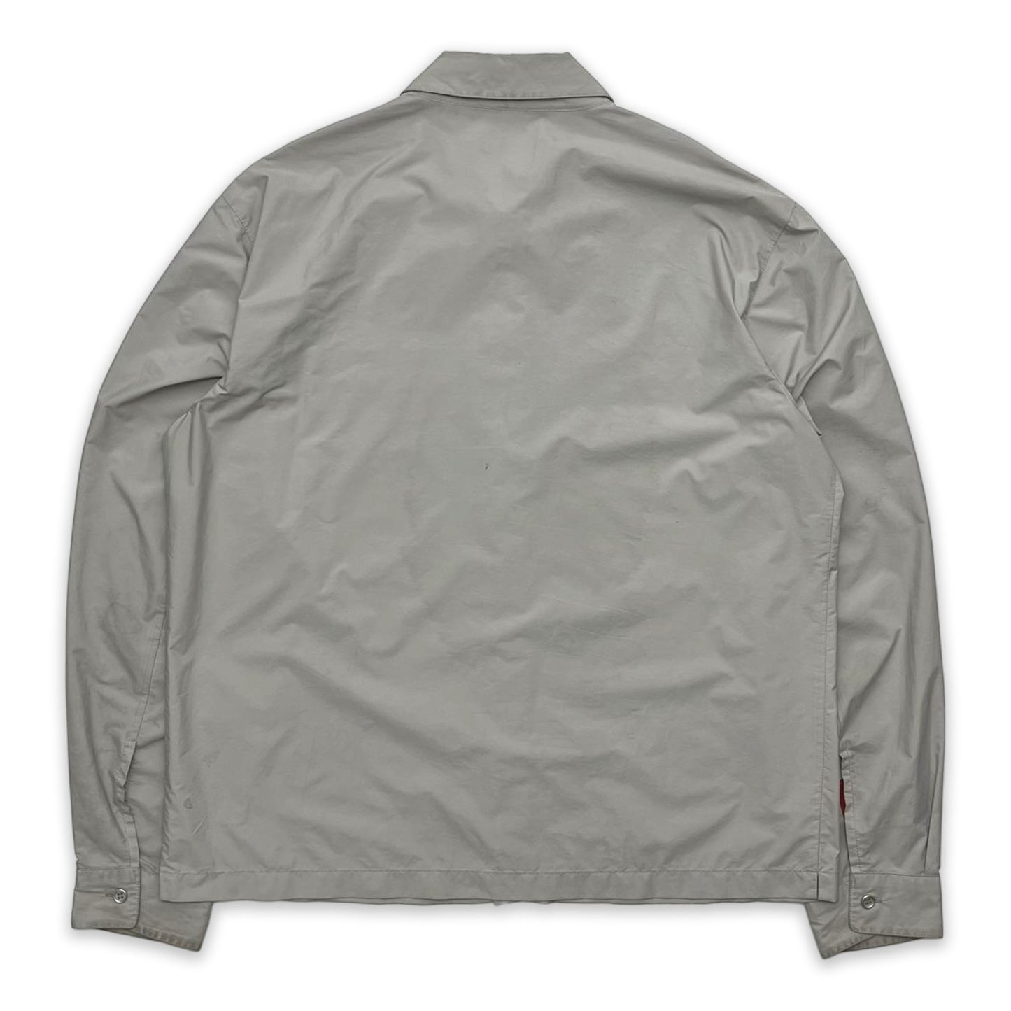 PRADA SPORT SS99 COLLARED ZIP OVERSHIRT