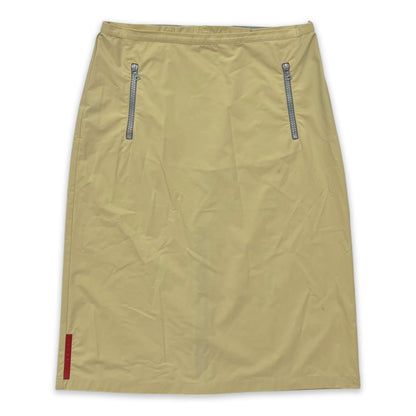 PRADA SPORT SS00 ZIP DUAL POCKET SKIRT