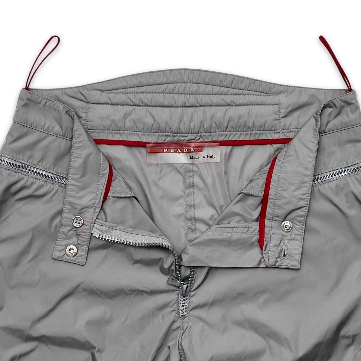 PRADA SPORT SS00 NYLON MOTO PANTS