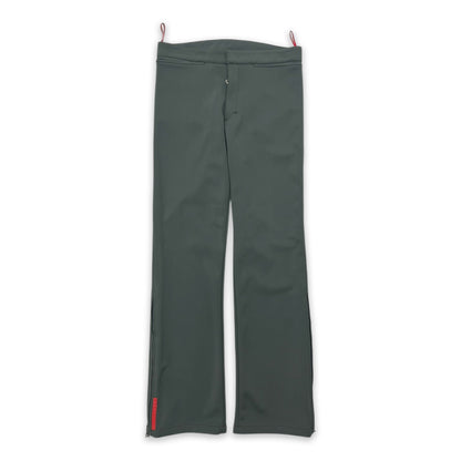 PRADA SPORT TECHNICAL ZIP NYLON PANTS