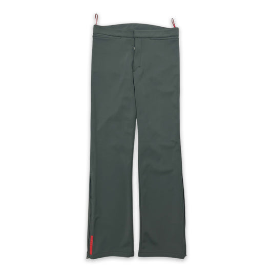 PRADA SPORT TECHNICAL ZIP NYLON PANTS