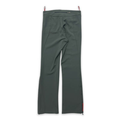 PRADA SPORT TECHNICAL ZIP NYLON PANTS