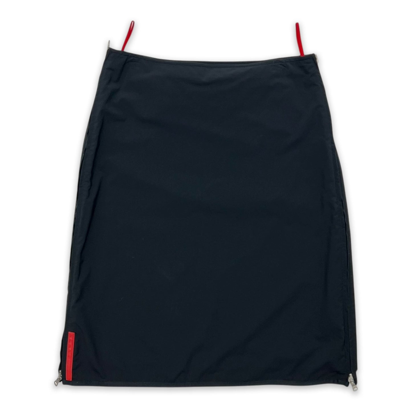 PRADA SPORT DUAL ZIP TECHNICAL SKIRT