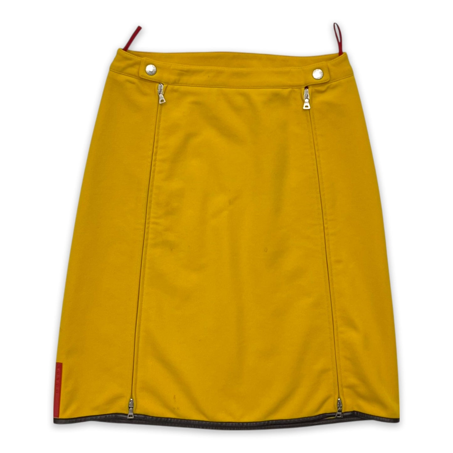 PRADA SPORT DUAL ZIP SKIRT