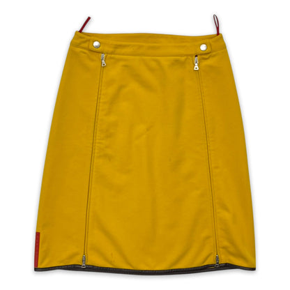 PRADA SPORT DUAL ZIP SKIRT