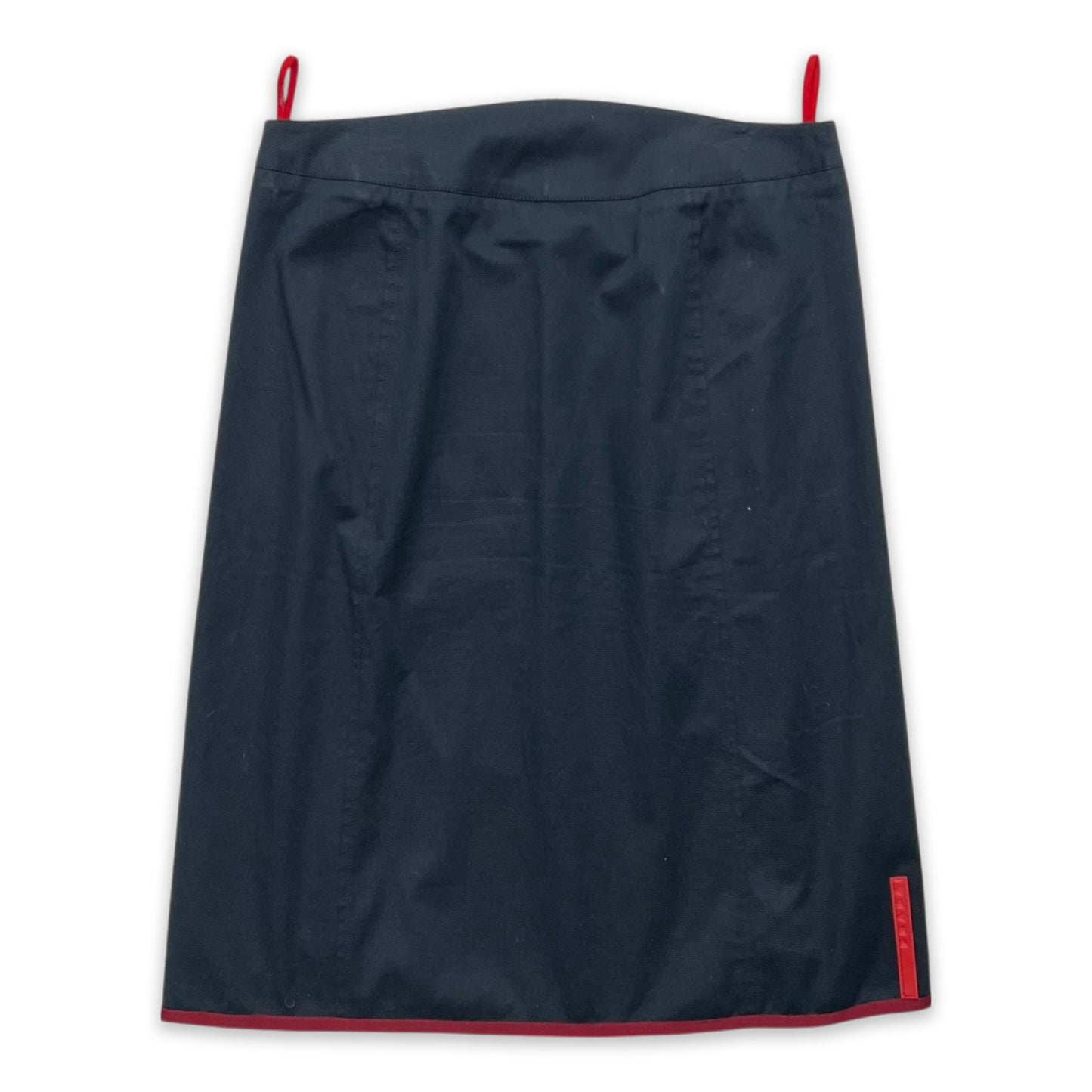 PRADA SPORT DUAL ZIP PENCIL SKIRT