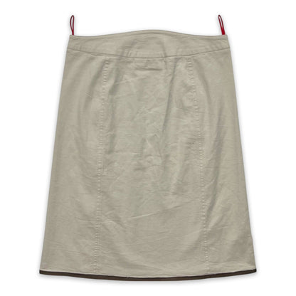 PRADA SPORT DUAL ZIP SKIRT