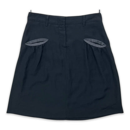 PRADA SLOUCH POCKET DETAILED SKIRT