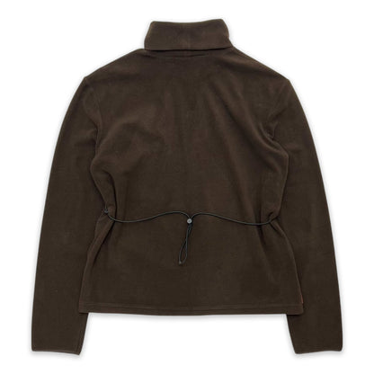 PRADA SPORT LONG SLEEVE CORDED ROLL NECK