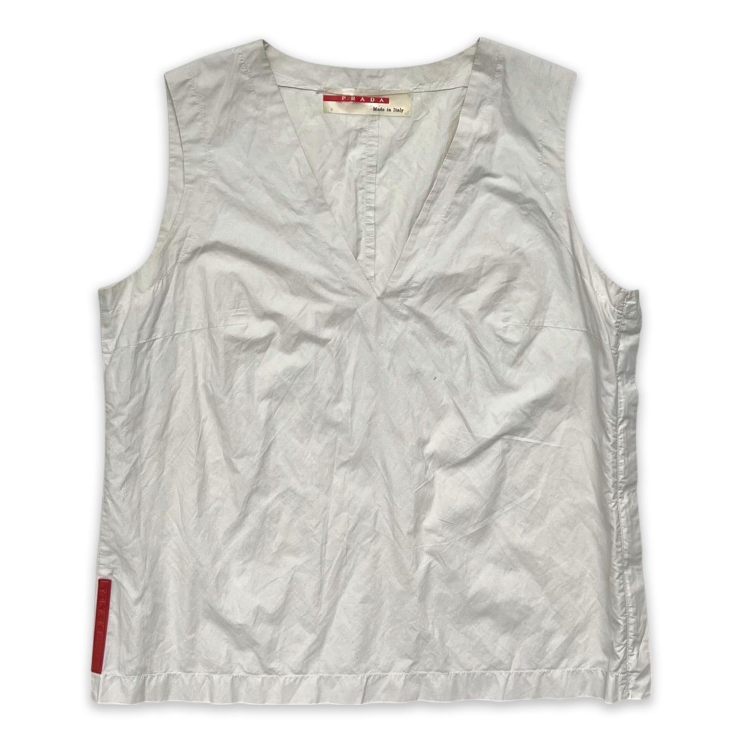 PRADA SPORT SS00 V NECK TOP