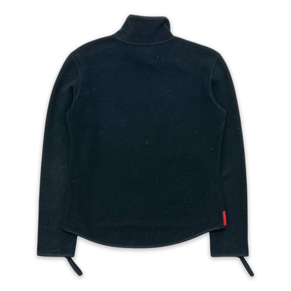 PRADA SPORT ASYMMETRICAL ZIP FLEECE