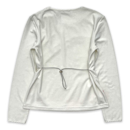 PRADA SPORT LONG SLEEVE CORDED FLEECE