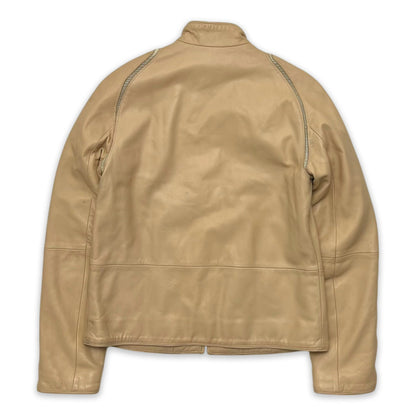 MANDARINA DUCK LEATHER JACKET