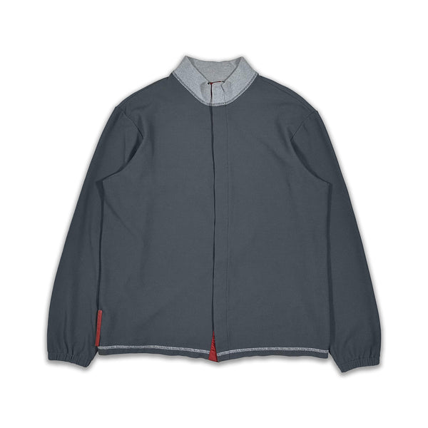 PRADA SPORT SS00 KNIT TEXTURED TRACK JACKET