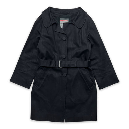 PRADA BELTED TRENCH COAT