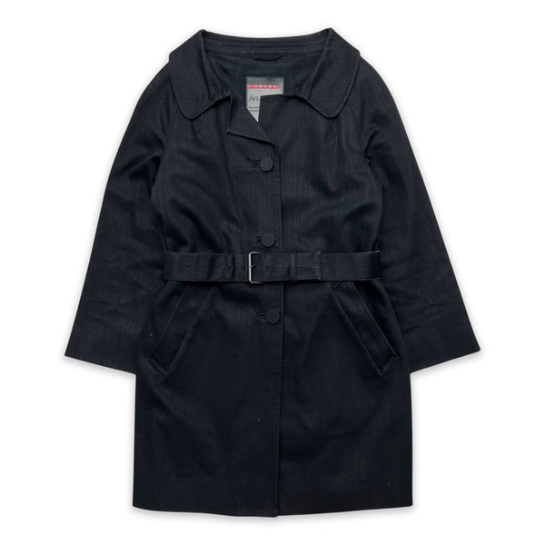 PRADA BELTED TRENCH COAT