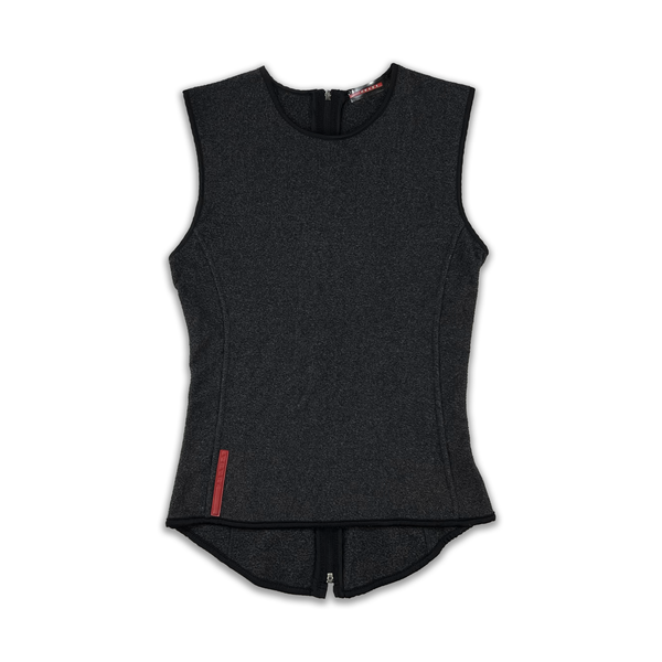 PRADA SPORT FW99 ZIP BACK FLEECE VEST
