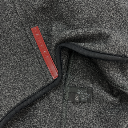 PRADA SPORT FW99 ZIP BACK FLEECE VEST