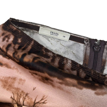 PRADA FW04 RUINS SKIRT SPLIT DESIGN (RUNWAY)