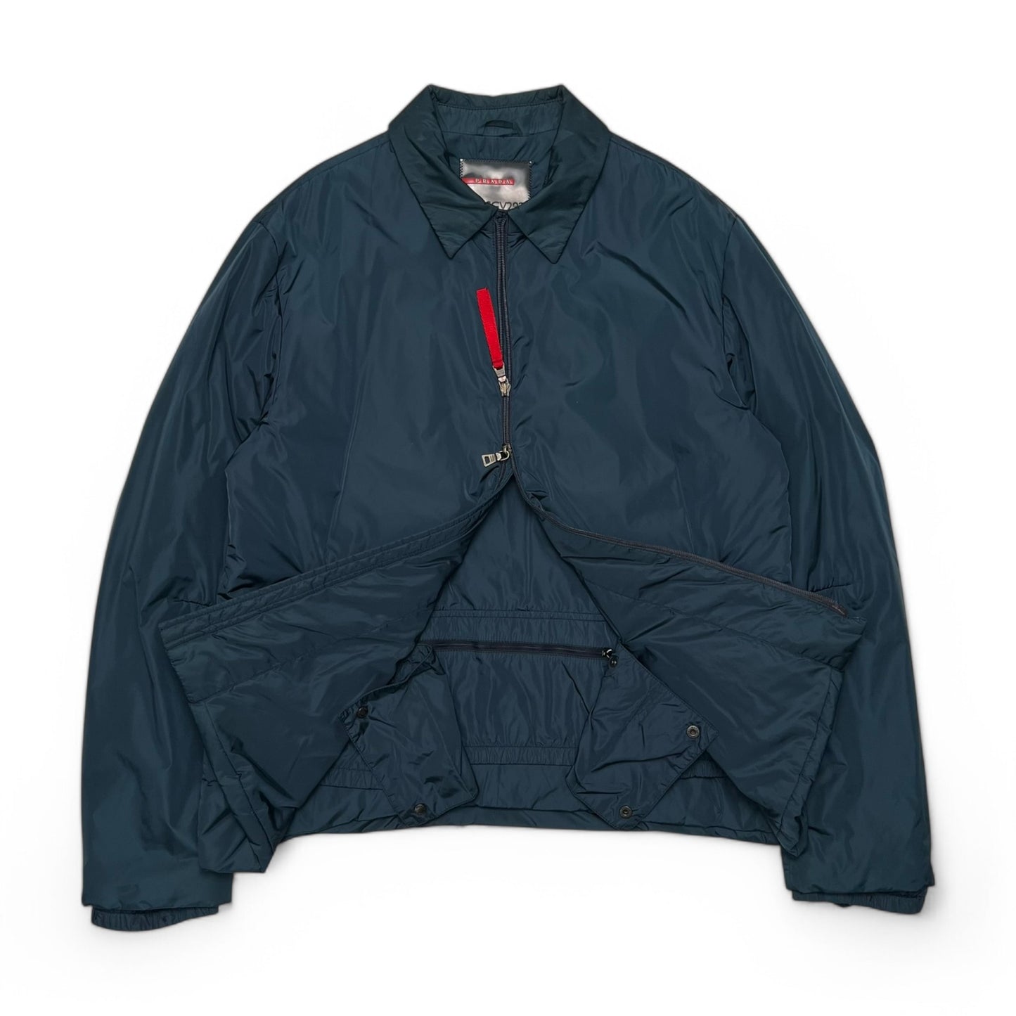 PRADA SPORT NYLON COLLARED SKI JACKET