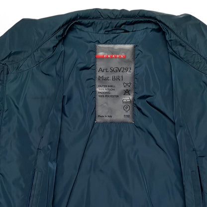 PRADA SPORT NYLON COLLARED SKI JACKET