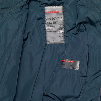 PRADA SPORT NYLON COLLARED SKI JACKET