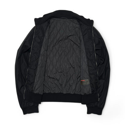 PRADA SPORT NYLON BOMBER JACKET
