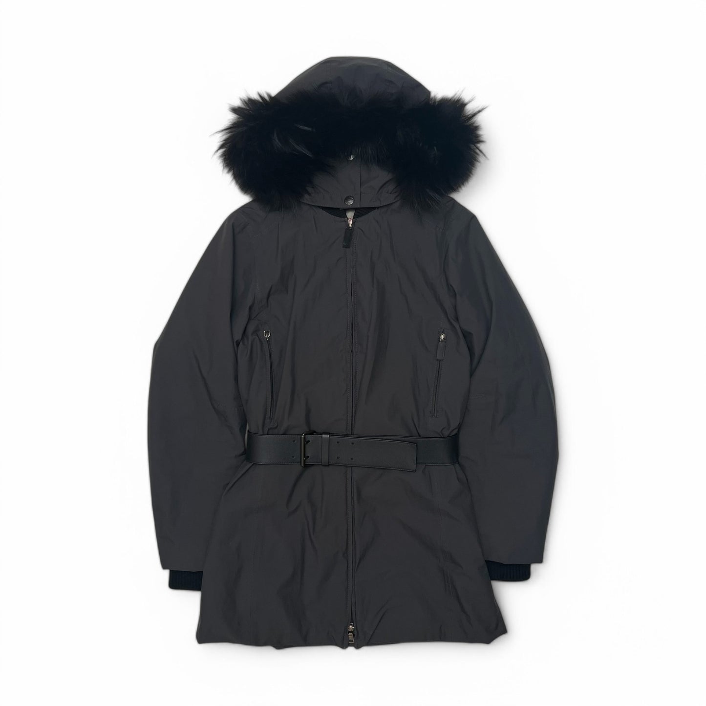 PRADA SPORT BELTED SKI PARKA JACKET