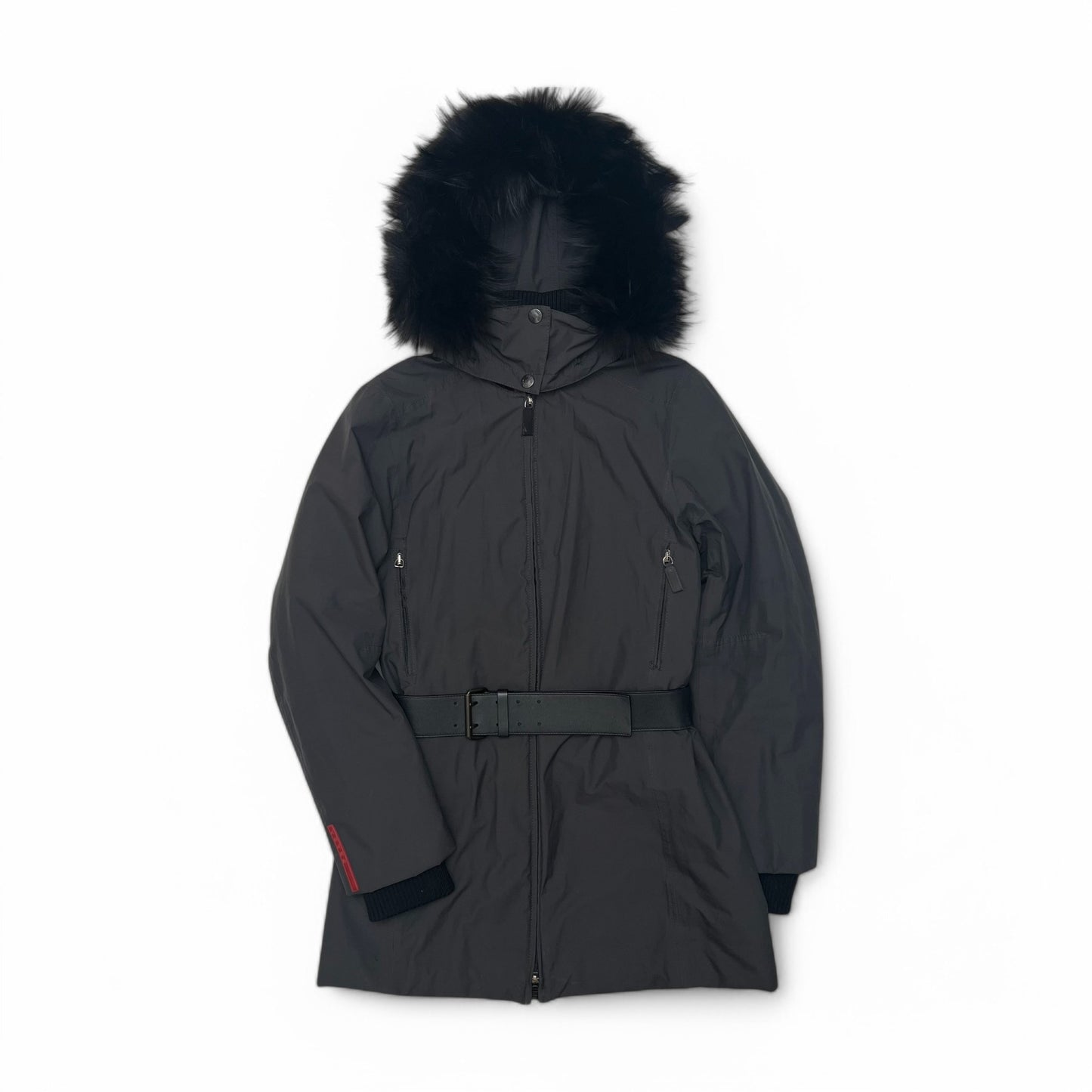 PRADA SPORT BELTED SKI PARKA JACKET